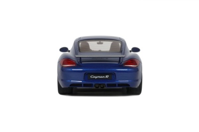 Porsche Cayman R 2012 blau metallic Modellauto 1:18 GT Spirit