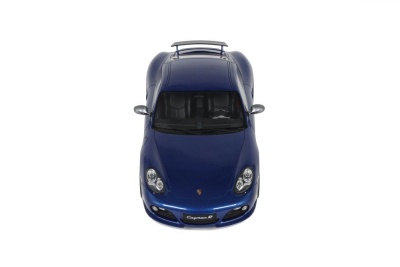 Porsche Cayman R 2012 blau metallic Modellauto 1:18 GT Spirit