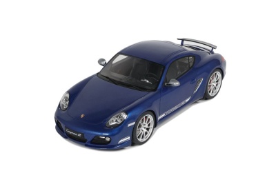 Porsche Cayman R 2012 blau metallic Modellauto 1:18 GT Spirit