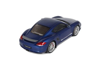 Porsche Cayman R 2012 blau metallic Modellauto 1:18 GT Spirit