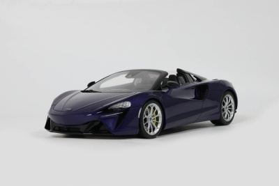 McLaren Artura Spider 2024 lila metallic Modellauto 1:18...