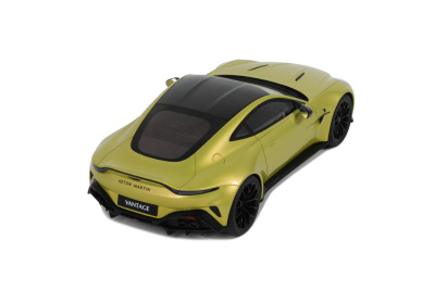 Aston Martin Vantage 2024 gelb metallic Modellauto 1:18 GT Spirit