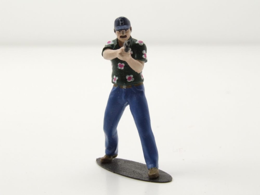 Figur Tom Selleck Magnum für 1:43 Modelle Cartrix