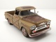 Chevrolet Apache Fleetside Pick Up 1958 braun verwittert Modellauto 1:24 Motormax