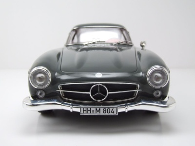 Mercedes 300 SL 1954 graphit grau Modellauto 1:12 Norev