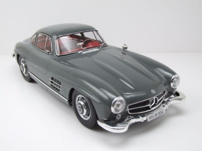 Mercedes 300 SL 1954 graphit grau Modellauto 1:12 Norev