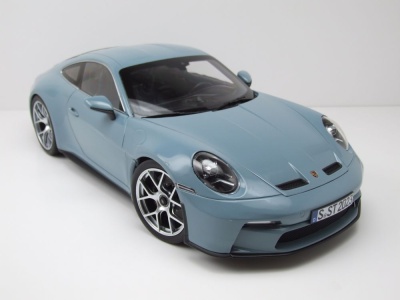 Porsche 911 S/T 2023 meissen blau Modellauto 1:12 Norev