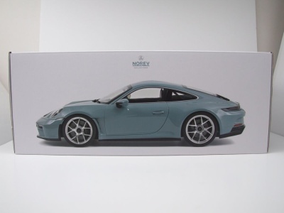 Porsche 911 S/T 2023 meissen blau Modellauto 1:12 Norev