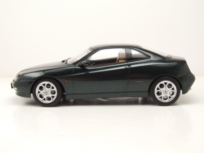 Alfa Romeo GTV 2001 dunkelgrün metallic Modellauto 1:18 Norev