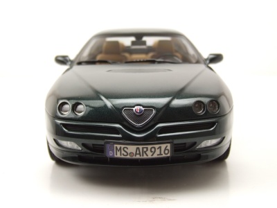 Alfa Romeo GTV 2001 dunkelgrün metallic Modellauto 1:18 Norev