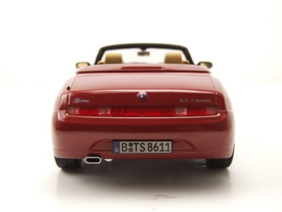 Alfa Romeo Spider 1999 rot metallic Modellauto 1:18 Norev