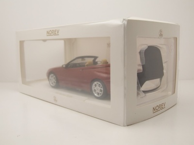 Alfa Romeo Spider 1999 rot metallic Modellauto 1:18 Norev