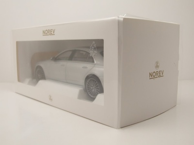 Mercedes S-Klasse AMG 2021 silber Modellauto 1:18 Norev