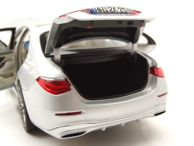 Mercedes S-Klasse AMG 2021 silber Modellauto 1:18 Norev
