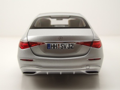 Mercedes S-Klasse AMG 2021 silber Modellauto 1:18 Norev