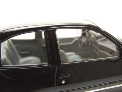 Opel Kadett E GSi 1991 schwarz metallic Helmut Schmidt Modellauto 1:18 Norev