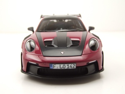 Porsche 911 GT3 RS Weissach Pack 2022 sternrubin Modellauto 1:18 Norev