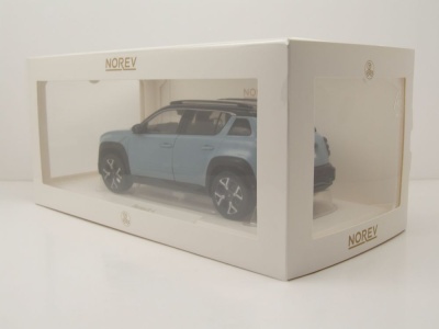 Renault 4 E-Tech 100% Electric 2025 hellblau schwarz Modellauto 1:18 Norev