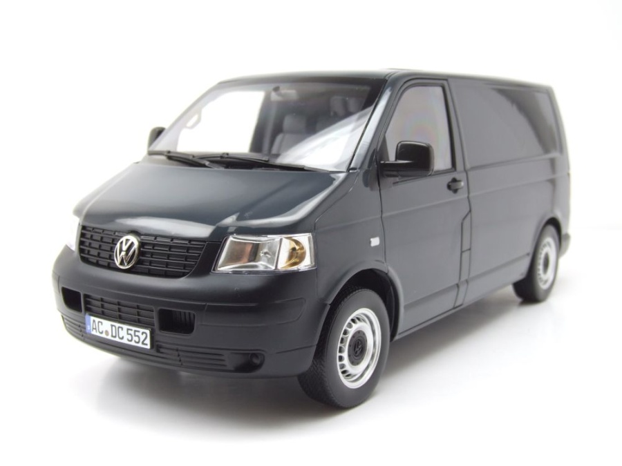 VW T5 Bus Transporter 2003 grau Modellauto 1:18 Norev