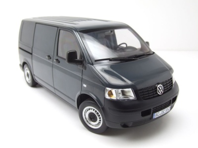 VW T4 Bus Transporter 2003 grau Modellauto 1:18 Norev