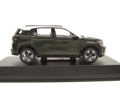 Citroen C3 Aircross 2025 dunkelgrün weiß Modellauto 1:43 Norev