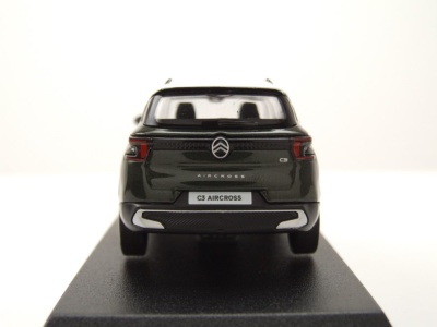 Citroen C3 Aircross 2025 dunkelgrün weiß Modellauto 1:43 Norev