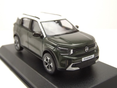 Citroen C3 Aircross 2025 dunkelgrün weiß Modellauto 1:43 Norev