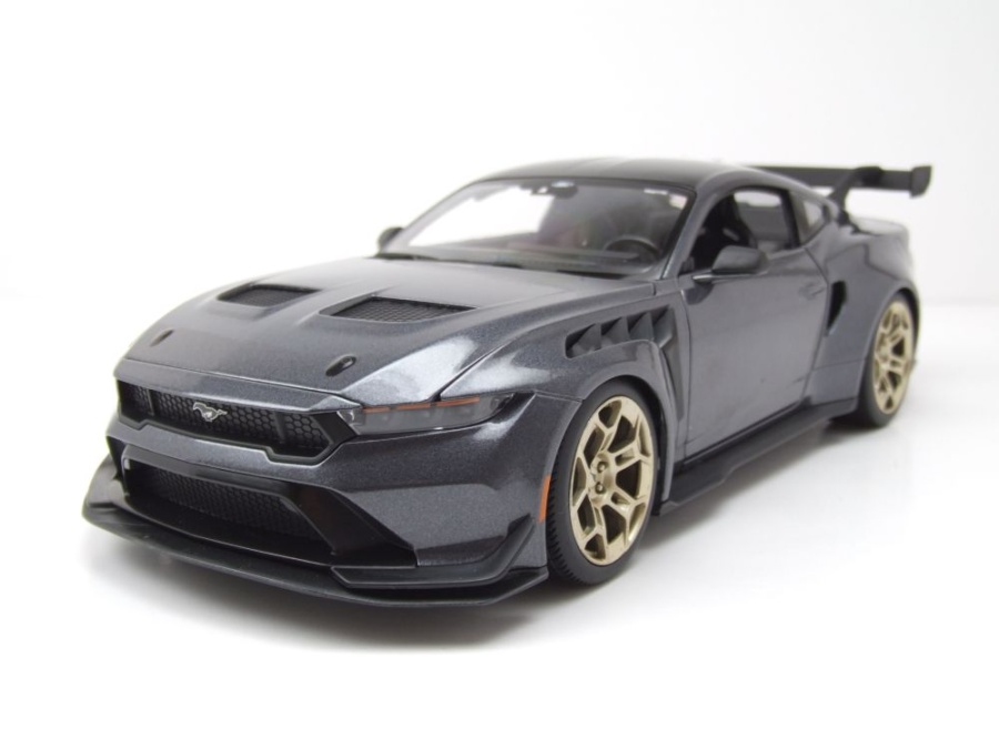 Ford Mustang GTD 2025 grau metallic Modellauto 1:18 Maisto