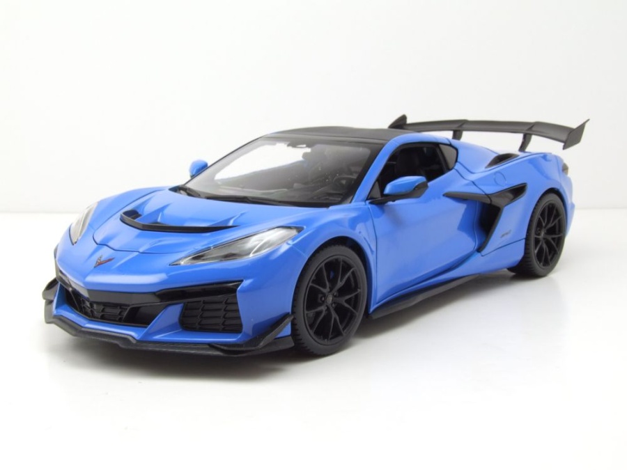 Chevrolet Corvette ZR1 Coupe blau metallic Modellauto 1:18 Maisto