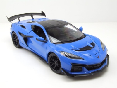 Chevrolet Corvette ZR1 Coupe blau metallic Modellauto 1:18 Maisto