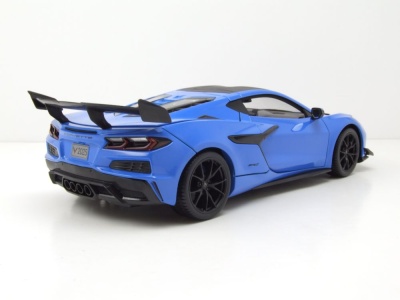 Chevrolet Corvette ZR1 Coupe blau metallic Modellauto...
