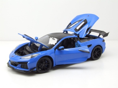 Chevrolet Corvette ZR1 Coupe blau metallic Modellauto 1:18 Maisto