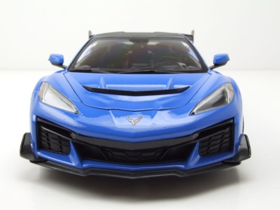 Chevrolet Corvette ZR1 Coupe blau metallic Modellauto 1:18 Maisto