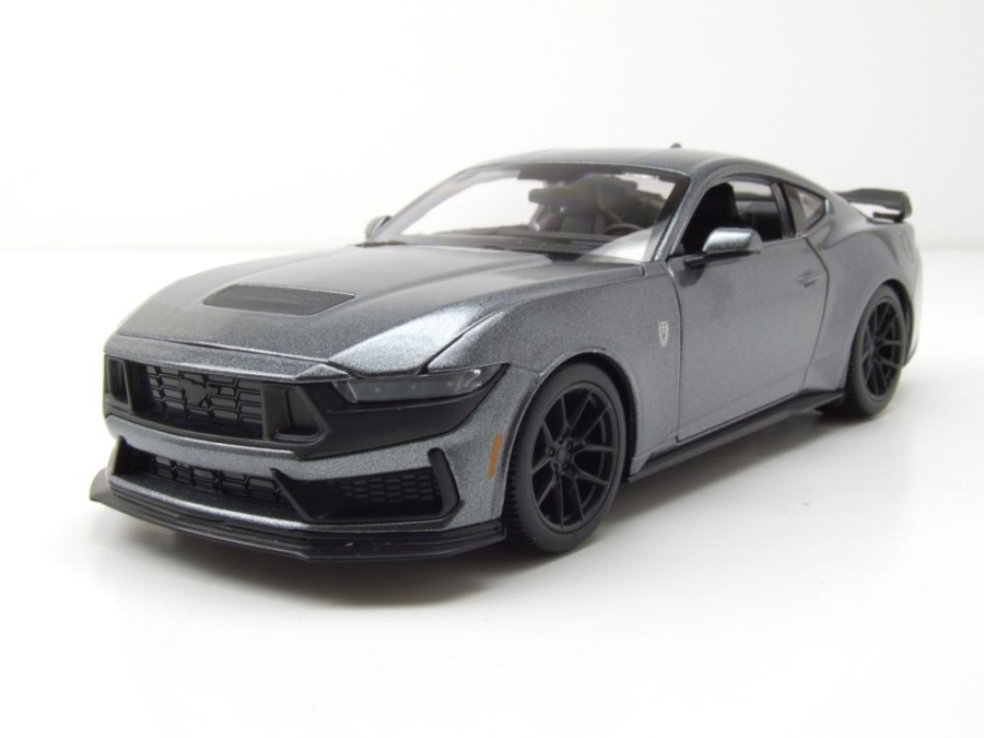 Ford Mustang Dark Horse 2024 grau metallic Modellauto 1:24 Maisto