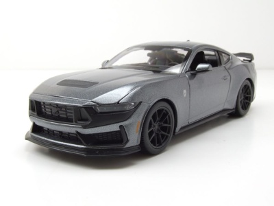 Ford Mustang Dark Horse 2024 grau metallic Modellauto...