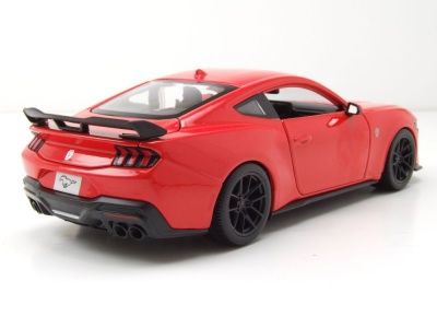 Ford Mustang Dark Horse 2024 rot metallic Modellauto 1:24...
