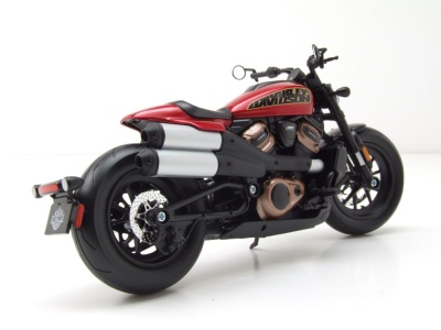 Harley Davidson Sportster S 2024 rot Modellmotorrad 1:12...
