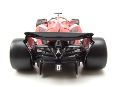 Ferrari SF-24 #16 Formel 1 Miami 2024 rot Leclerc mit Vitrine Modellauto 1:18 Bburago