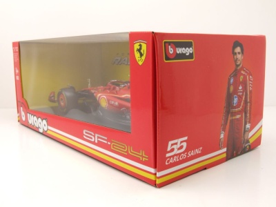 Ferrari SF-24 #16 Formel 1 Imola 2024 rot Sainz Modellauto 1:18 Bburago