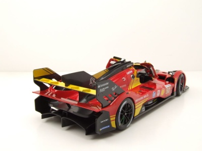 Ferrari 499P #50 Sieger Le Mans 2024 rot Fuoco Molina Nielsen Modellauto 1:18 Bburago
