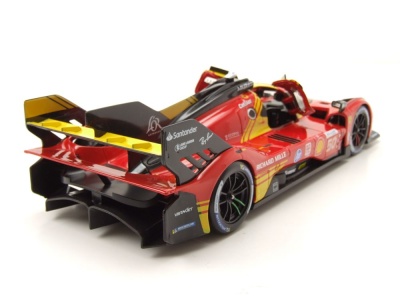 Ferrari 499P #50 Sieger Le Mans 2024 rot Fuoco Molina Nielsen Modellauto 1:24 Bburago