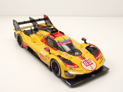 Ferrari 499P #83 Le Mans 2024 gelb Kubica Schwarzman Ye Modellauto 1:24 Bburago