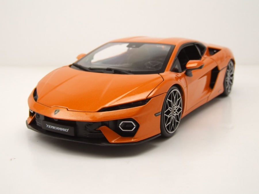 Lamborghini Temerario 2024 orange Modellauto 1:18 Bburago