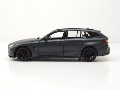 BMW M3 Touring 2023 grau Modellauto 1:24 Bburago