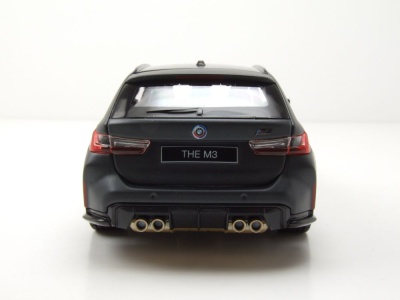 BMW M3 Touring 2023 grau Modellauto 1:24 Bburago
