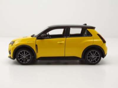 Renault 5 E-Tech gelb Modellauto 1:24 Bburago