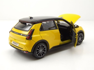 Renault 5 E-Tech gelb Modellauto 1:24 Bburago