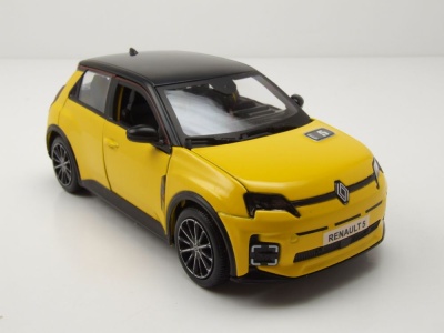 Renault 5 E-Tech gelb Modellauto 1:24 Bburago