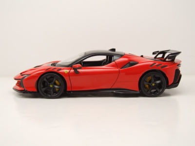Ferrari SF90 XX Stradale rot Modellauto 1:18 Bburago