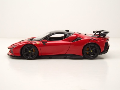 Ferrari SF90 XX Stradale rot Modellauto 1:24 Bburago